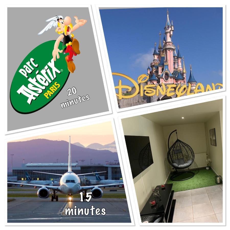Cosy Proche Roissy Cdg Asterix Disneyland Paris Apartment *