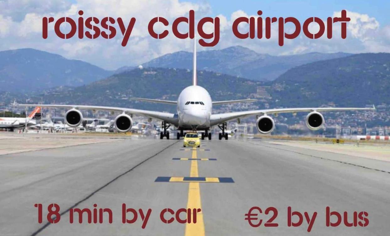 Cosy Proche Roissy Cdg Asterix Disneyland Paris Apartment